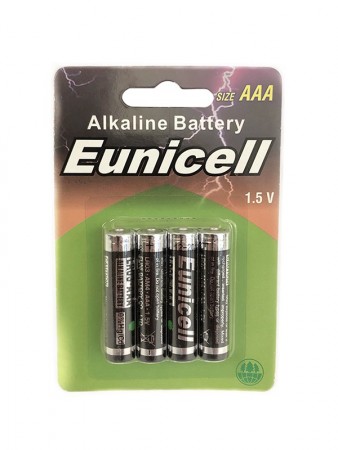 Eunicell AAA Batteri 4 Stk